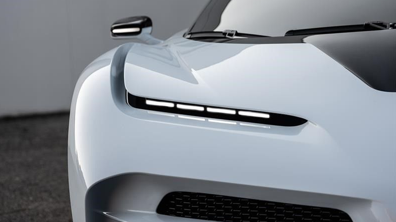 Illustration for article titled Here's The Bugatti EB110-Inspired Centodieci Before You're Supposed To See It